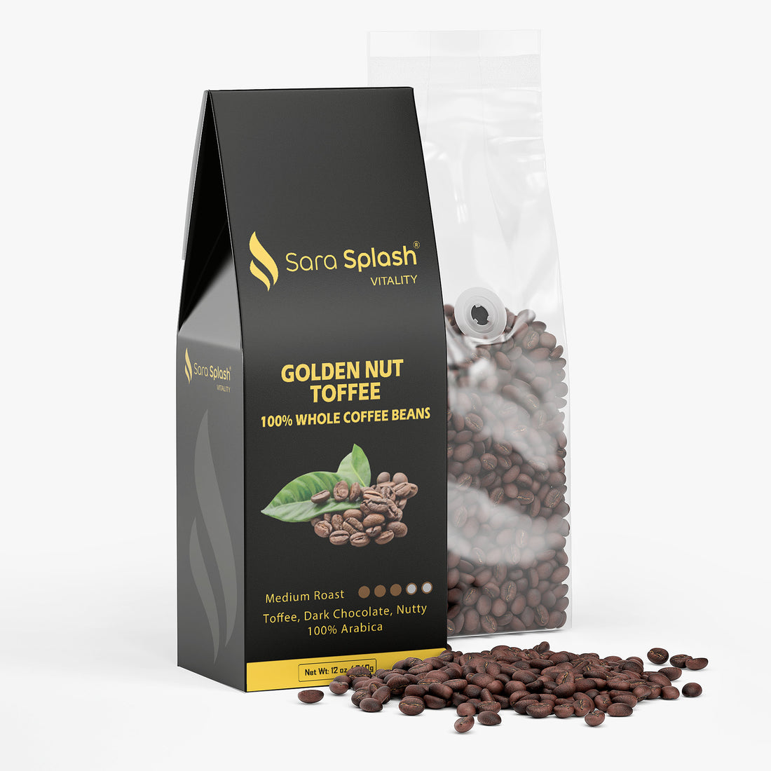 Golden Nut Toffee Coffee (Medium Roast)