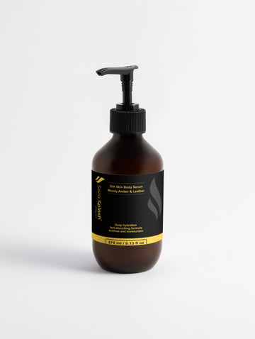 Silk Skin Body Serum, Woody Amber & Leather