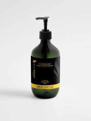 Hand & Body Wash, Ginger & Smoky Cardamom