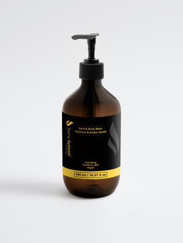 Hand & Body Wash, Patchouli & Amber Vanilla