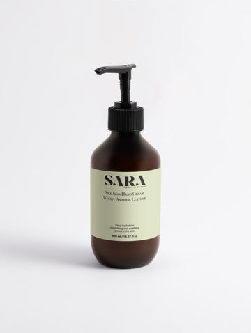 Silk Skin Hand Cream, Woody Amber & Leather