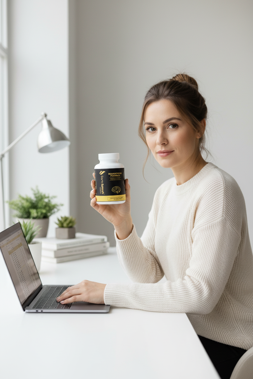 Brain & Focus Formula - Female Professional Lifestyle