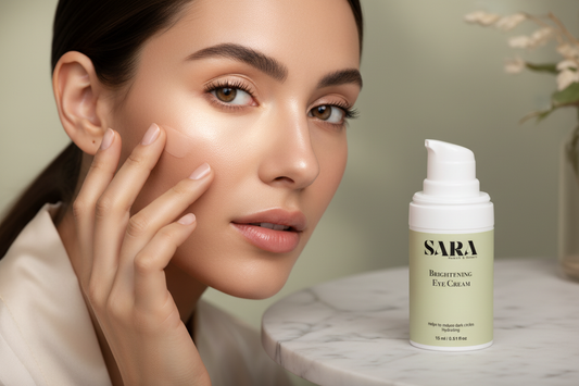 Brightening Eye Cream Close-up Editorial