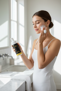 Cleansing Foam with Model