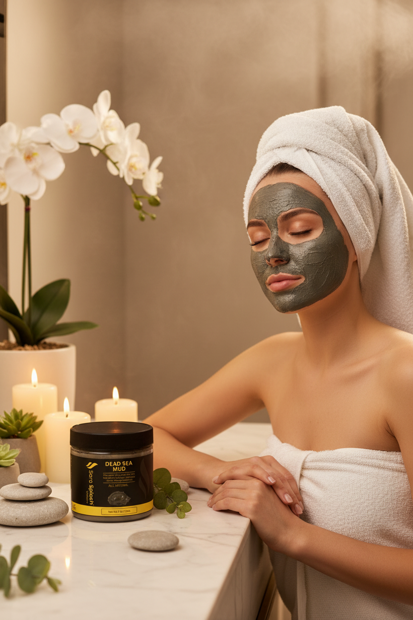 Dead Sea Mud - Spa Lifestyle Shot