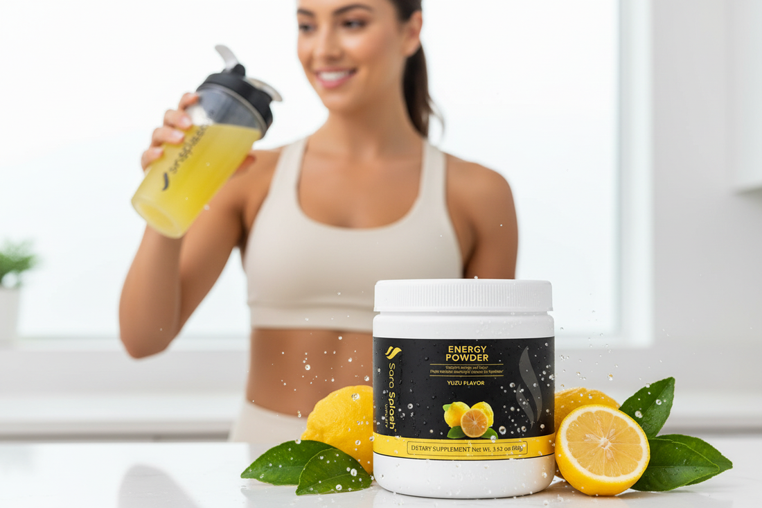 Energy Powder Yuzu Lifestyle Model