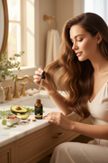 Hair Oil Editorial