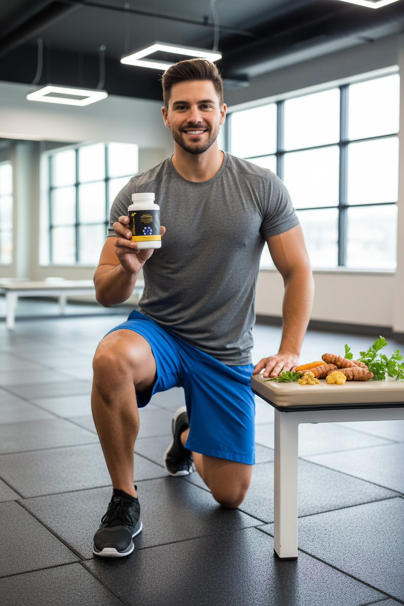 Joint Support Gym Male Model