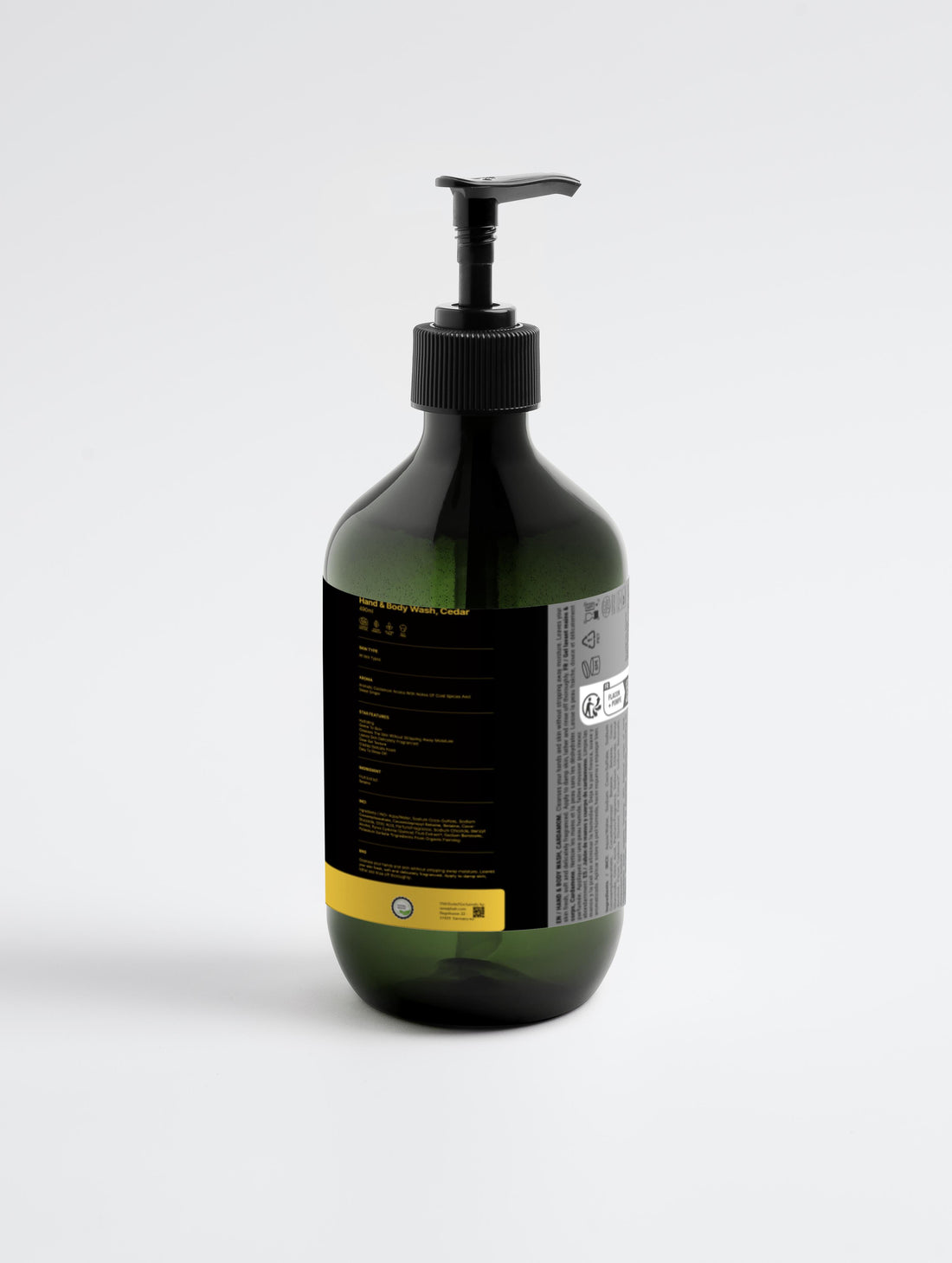 Hand & Body Wash, Ginger & Smoky Cardamom