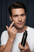 Oil-Free Zinc Face Gel for Men – Lifestyle with Model