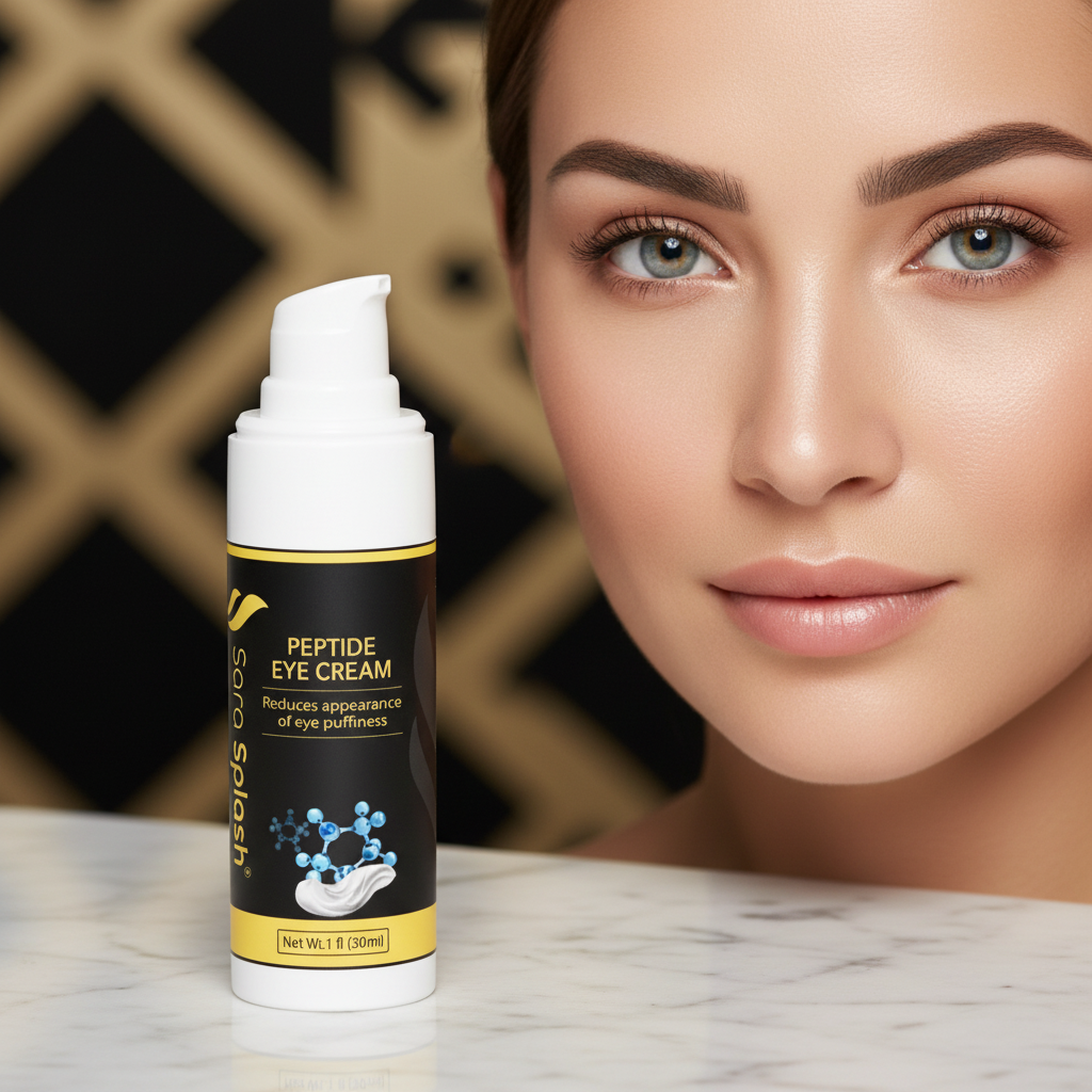 Peptide Eye Cream - Editorial Close-Up