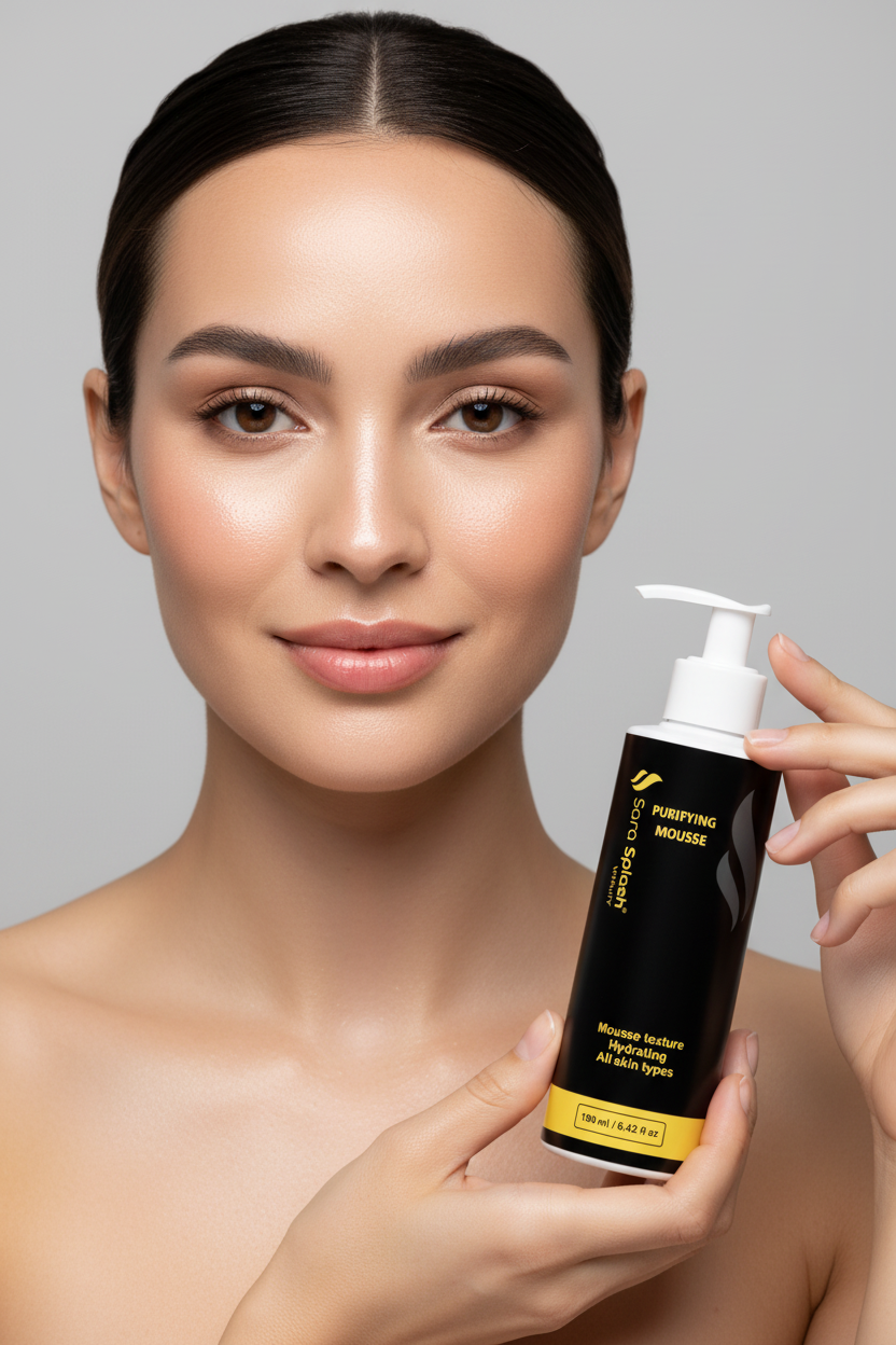 Purifying Mousse with Model