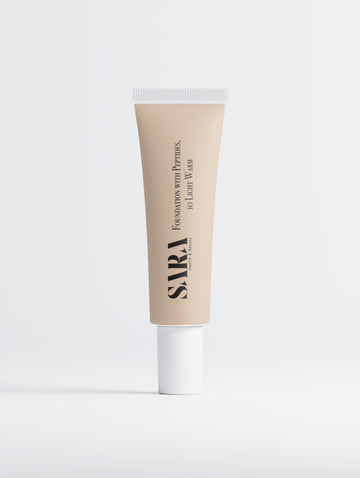 Foundation with Peptides, 10 Light Warm