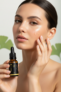 Sara Splash Antioxidant Ginkgo Gel Booster with Model