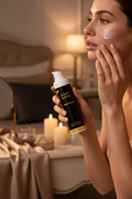 Sara Splash Ceramide Hydrating Night Cream with Model