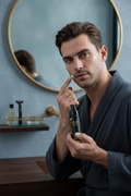 Sara Splash Hyaluronic Acid Face Cream for Men with Model