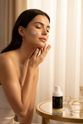 Sara Splash Moisturising Day Cream with Model