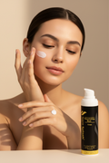 Sara Splash Nourishing Rich Cream with Model