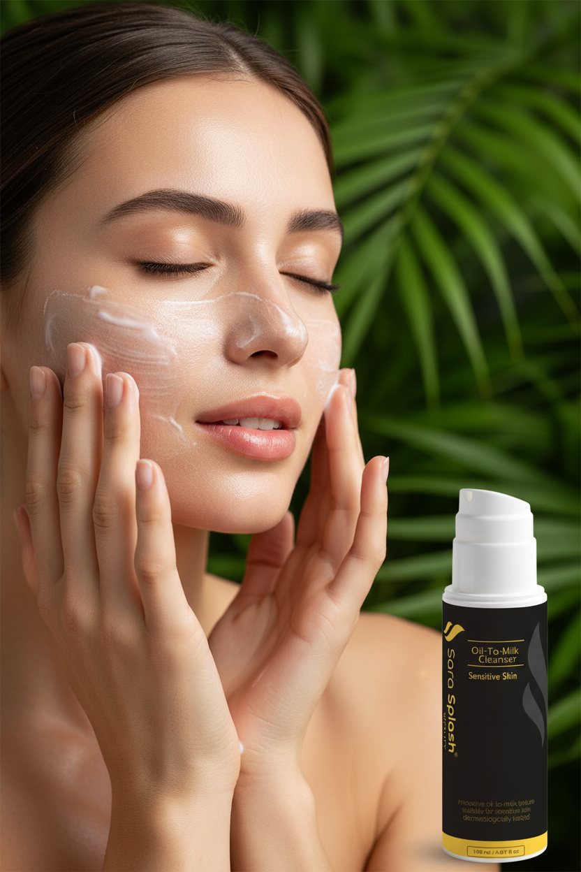 Sensitive Skin Oil-To-Milk Cleanser