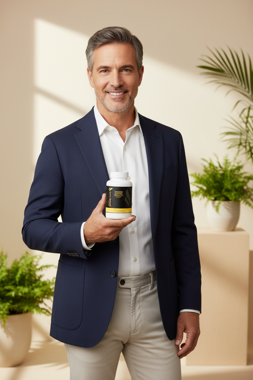Sara Splash Prostate Support – Male Model Lifestyle