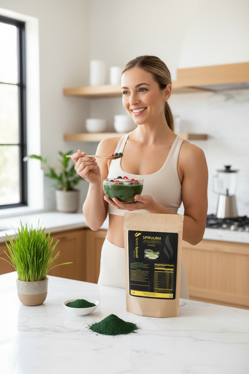 Spirulina Powder – Model Editorial