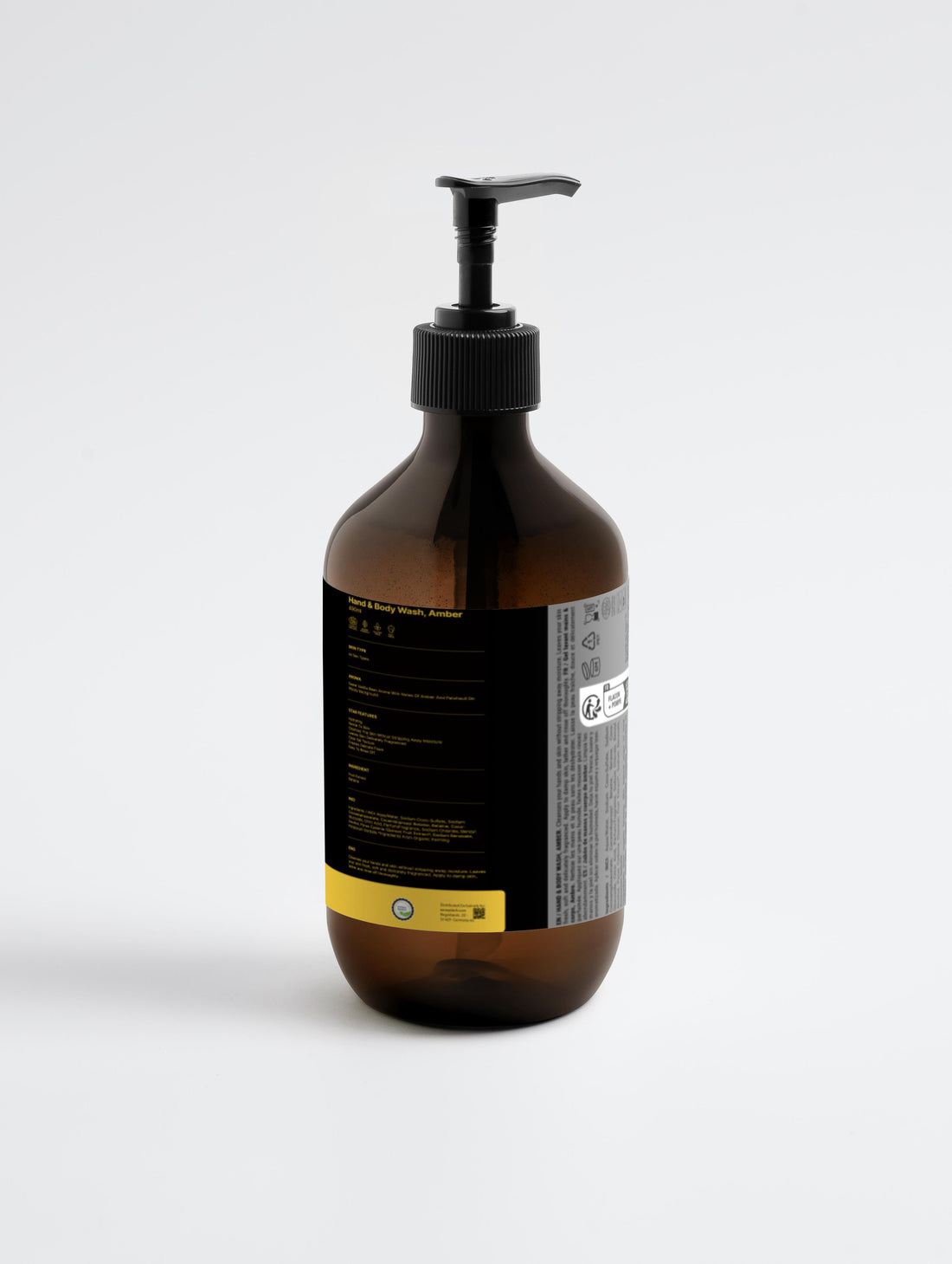 Hand & Body Wash, Patchouli & Amber Vanilla