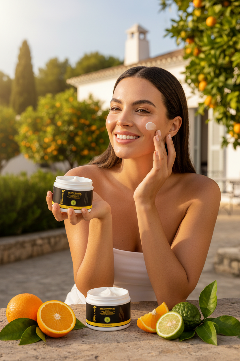 Tallow Cream Orange & Bergamot – Model Editorial