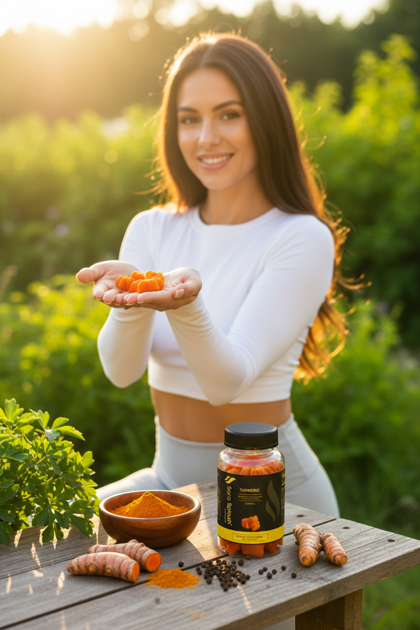 Turmeric Gummies – Model Editorial