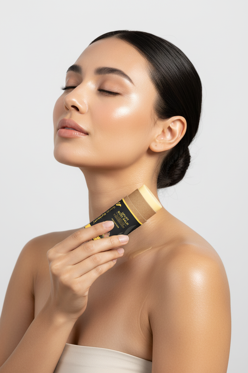 Uplift Body Balm – Model Presentation